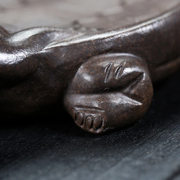 Turtle Design Holder For Tea Pot Yixing Clay Mat Creative Water Reservoir Mat - Image 4 of 4