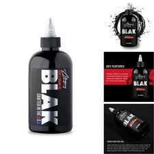 Allegory Tattoo Ink Blak, Premium Black Tattoo Ink, Perfect Lining And Shading
