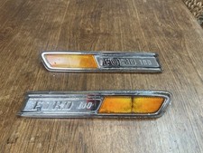 1968 1969 1970 1971 1972 Ford F100 Pickup Hood Emblem Ornament Lh Rh Used Oem