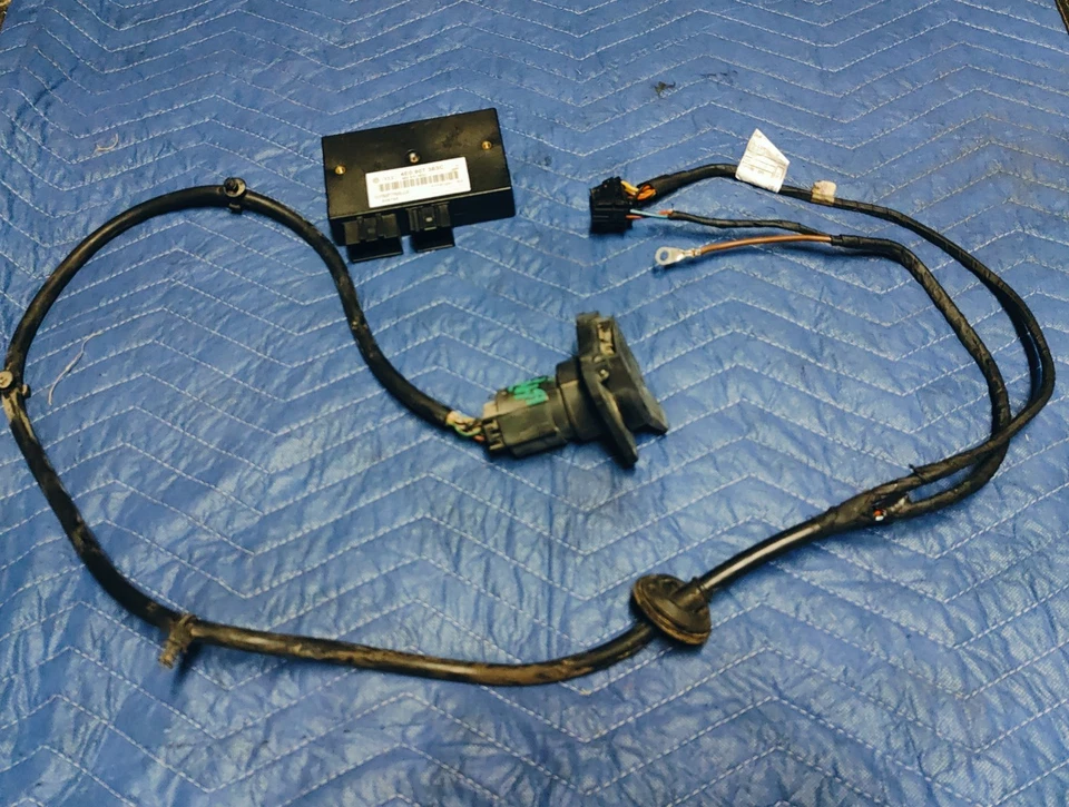2007-2015 Audi Q7 Trailer Tow Towing Hitch Wiring Harness Module 4E0907383C OEM - Bild 2 von 4
