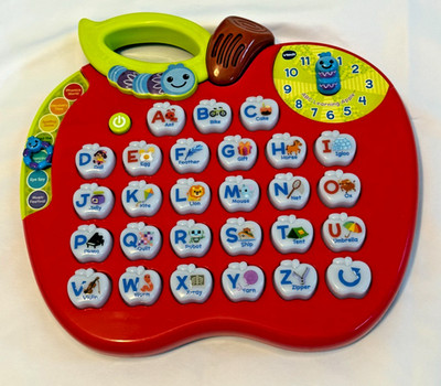 VTech ABC Learning Apple Electronic Preschool Alphabet Phonics Toy