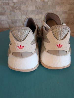 NWT Adidas Originals Men\'s NMD_G1 Shoes, Wonder Beige/Red/Wonder White Men\'s 7.5 Adidas Originals NMD G1 Gym Beige Red Mens Running Shoes  main image 4