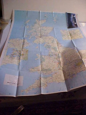 Authorised Toyota Dealership Map of The United Kingdom (AS) - Image 1 of 2