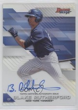 2017 Bowman's Best of Refractor Blake Rutherford #B17-BR Auto 5yr
