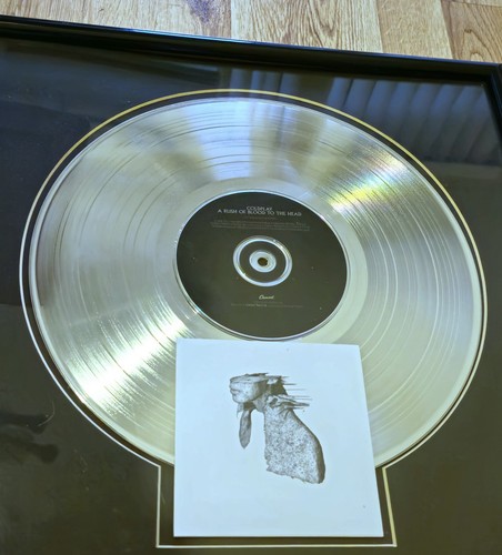 Coldplay "A RUSH OF BLOOD TO THE HEAD" PLATIN Schallplatte RIAA Award - Bild 2 von 8