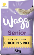 Senior Complete Dry Dog Food Chicken & Rice 15Kg - 28% Meaty Ingredients 2.01 per kilo