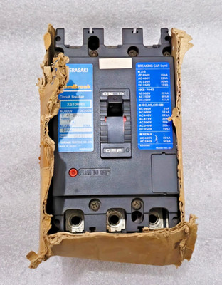 TERASAKI TEMBREAK XS100NS 15A 3-POLE CIRCUIT BREAKER FREE FAST SHIPPING FEDEX