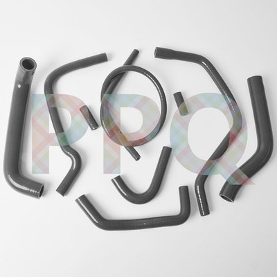 Black For Alfa Romeo 156 2.5L V6 1997-2005/3.2 V6 2002-2005 Silicone Hose Kit