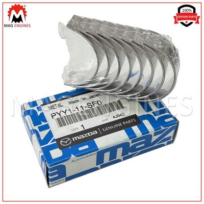 PYY1-11-SF0 GENUINE OEM CON ROD BEARING SET 0.25 MAZDA PY-VPS 2.5 LTR PYY111SF0
