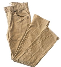 Levi Strauss Boys Light Brown Pants Adjustable Waist Size 14 Regular