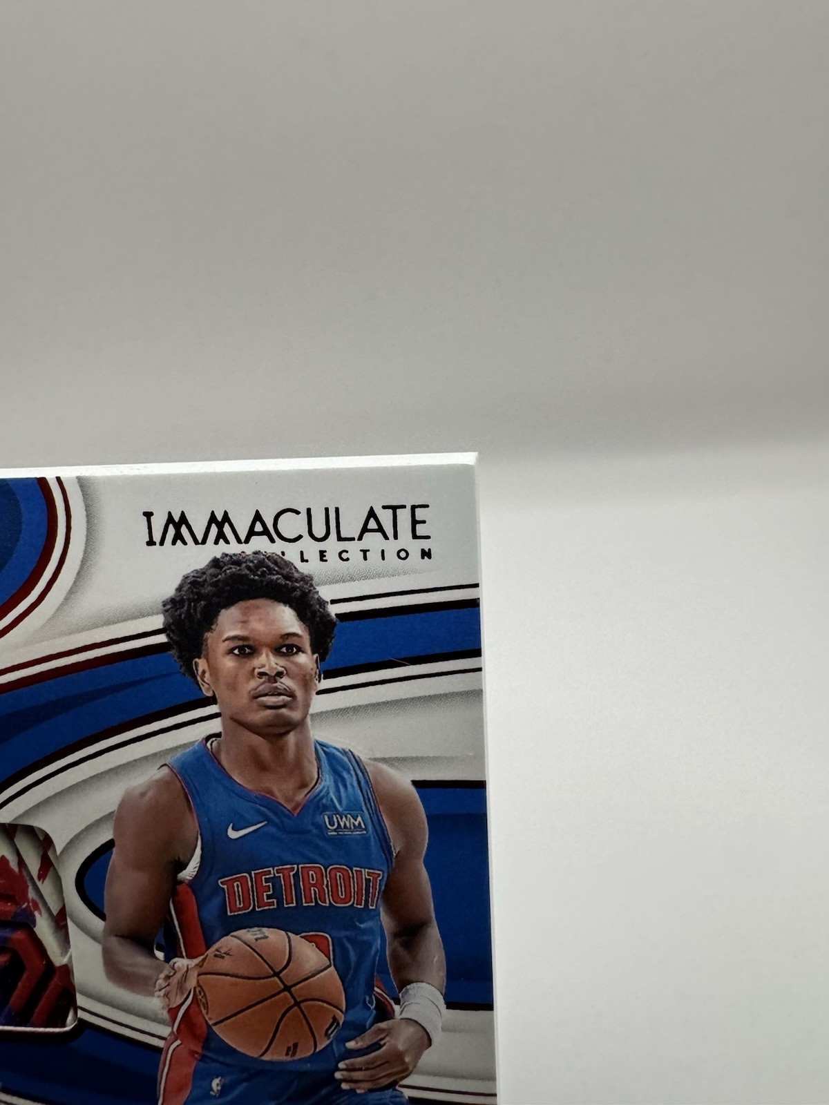 2023-24 Panini Immaculate - Sneaker Swatches Ausar Thompson SS-AUT /49 (MEM, RC) view 3