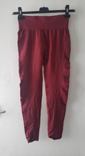 Women's Red Sport Leggings Size Medium