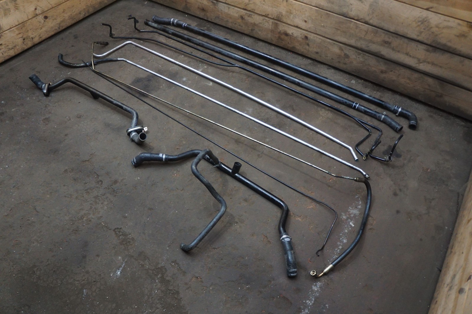 Set Underfloor Underbody Water Cooling Pipe Line Hose Tube Ferrari 360 Modena 01