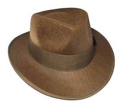 Brown Adventurer Hat for Kids, Boy's No Size