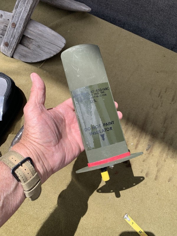 1981 Airborne Como Aircraft Antenna Type AT-450/ARC By R.A. Miller Appears NOS