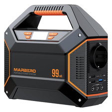 MARBERO Tragbare Powerstation M365 PLUS 99 Wh 27000 mAh 220 V 150 W f&uuml;r Camping