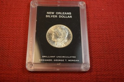 1884 O Morgan Silver Dollar Brilliant Uncirculated New Orleans