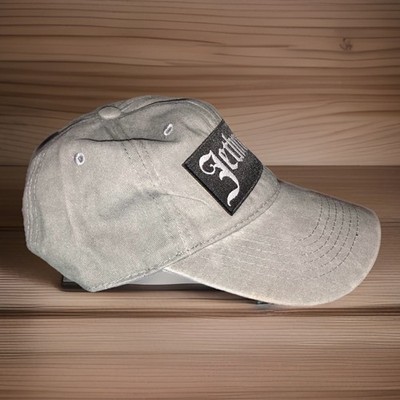 Embroidered JETHRO TULL, Thick As A Brick Logo; Distressed Gray HAT; Cotton NEW