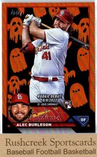 2023 Topps Update #US99 Alec Burleson RC Rookie Ghost Foil