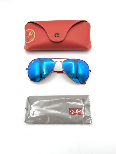 Ray-Ban Aviator 3025 Armocromia Red & Blue Mirror 🔥 Occhiali da sole... - Foto 2 di 4