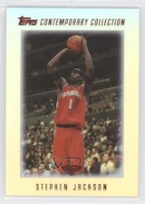 2003-04 Topps Contemporary Collection Red 89/225 Stephen Jackson #116 0f8