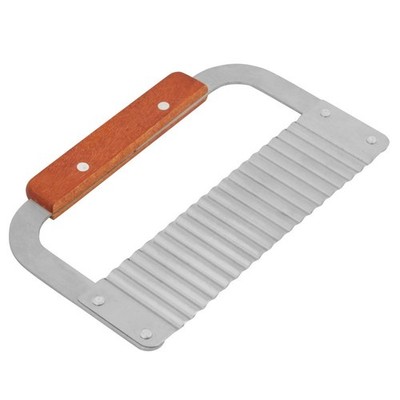 Stainless Steel Crinkle Cutter Wavy Potato Soap Cutting Tool French Fry Slicer