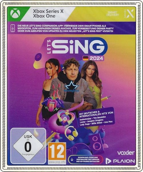 ★ Microsoft® Xbox One & Series X ★ Spiel ★ Let´S Sing 2024 ★ De ★-image