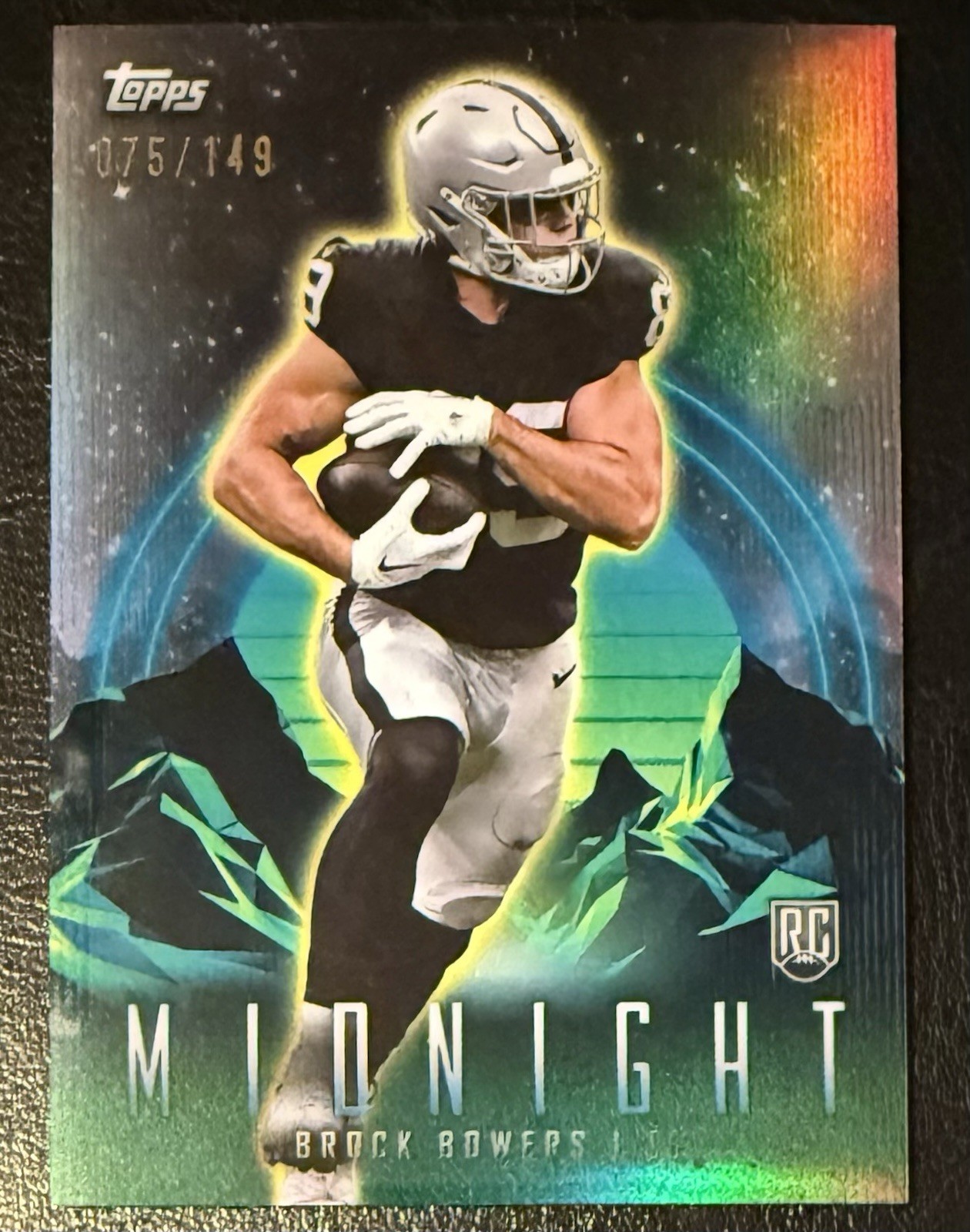 2024 Topps Midnight Brock Bowers #49 Morning /149 (RC)
