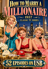 How To Marry A Millionaire 1957   Classic TV Series   52 Episodes On USB
