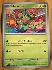 Pokémon Cards: Maractus | 8/86 | Common Regular | S&V: Black Bolt - Pokémon TCG