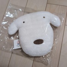 Imabari Towel Baby Cuddle Pillow, White/Beige Stripes