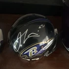 Jamal Lewis Signed Baltimore Ravens Mini Helmet - Schwartz Sports Authentic COA