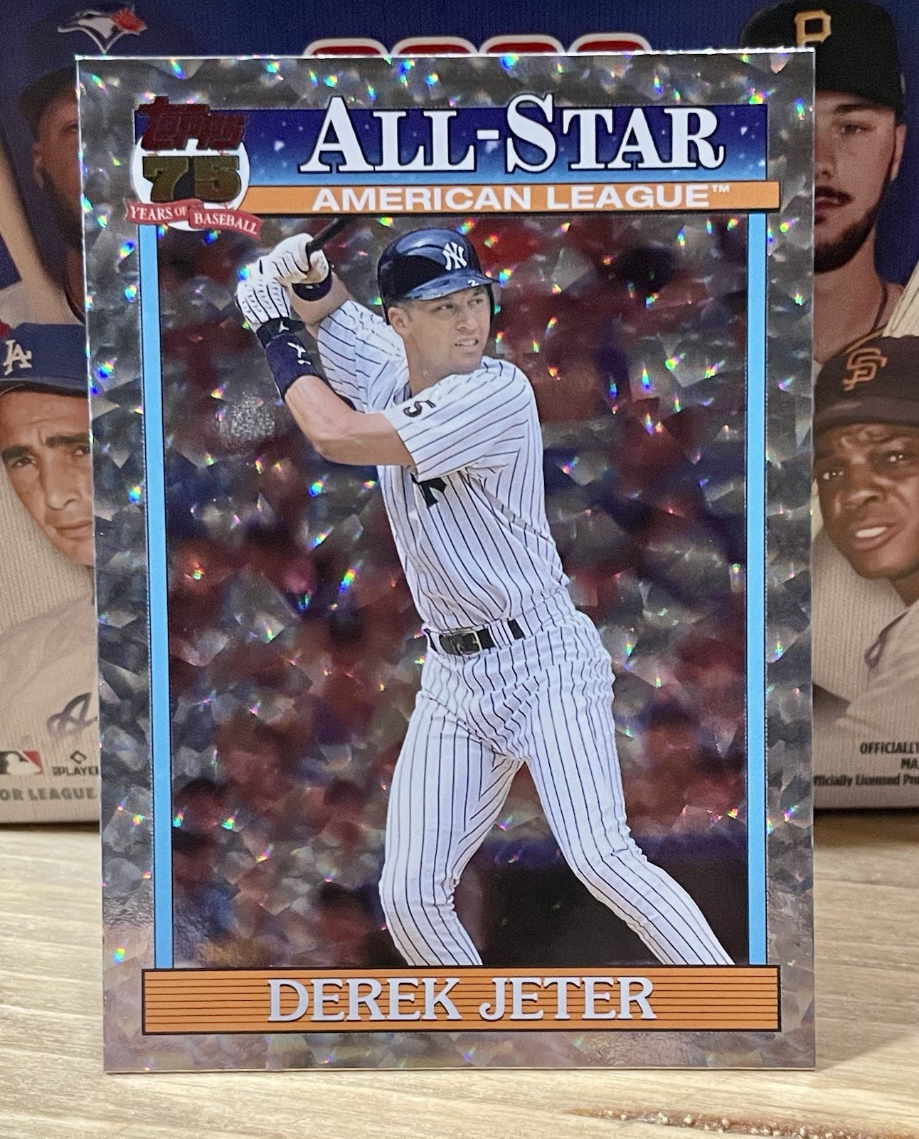 2026 Topps Series 2 Derek Jeter 91AS-32 1991 All Star Crackle Foil NY Yankees 