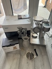 Gevi Coffee Machine Pour Over Coffee Maker with Integrated Bean Grinder- Silver