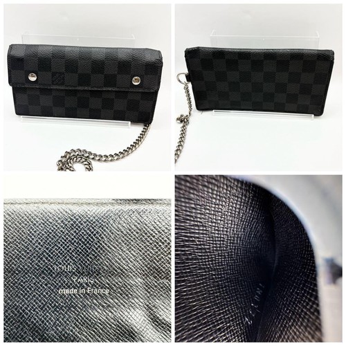 Cartera Louis Vuitton Damier Portefeuille cadena acordeón - Imagen 2 de 8