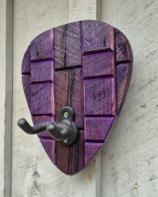 Guitar Pick, Guitar Wall Hanger, Guitar Wall Mount, Oak & Poplar