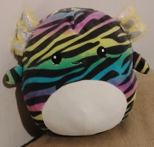 Original Squishmallows Zebra Plush Multicolor 6-14in Washable 2021