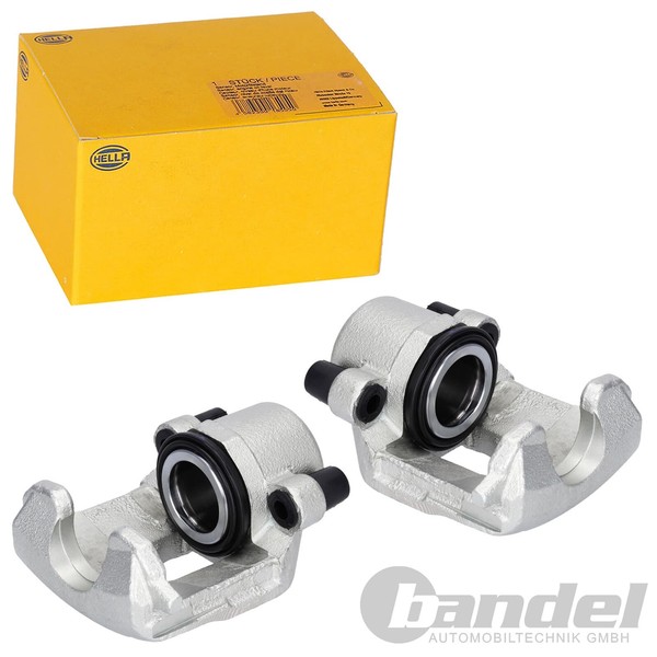 2Xhella Bremssattel Vorderachse Passend FüR Audi A1 Seat Ibiza Toledo VW Polo-image