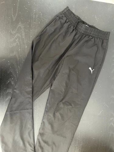 #A614: PUMA Herren Essentials Woven Pants Jogginghose Trainingshose schwarz Gr.L