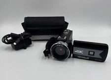 🎥 4K Ultra HD Camcorder – 56MP | Wi-Fi | Time Lapse | Touchscreen! Tested!