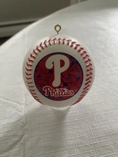 Philadelphia Phillies Topperscot Baseball Ornament Deadstock