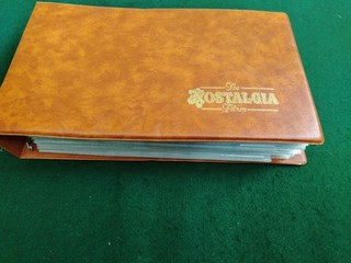 VINTAGE NOSTALGIA CARD ALBUM 27 COMPLETE SETS of Trade Cards (NO BROOKE BOND)