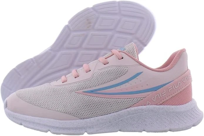 Fila Niña Optix 3 (Niño Pequeño/Niño Grande) Rosa Onagra/Rubor Coral/Azul (NUEVO) Foto 3 de 4