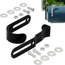 Mailbox Latch and Handle Kit, Metal Mailbox Latch Clips Replacement Set Easy Ins