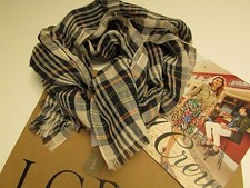 NEW Authentic J.Crew YARN-DYED PLAID SCARF