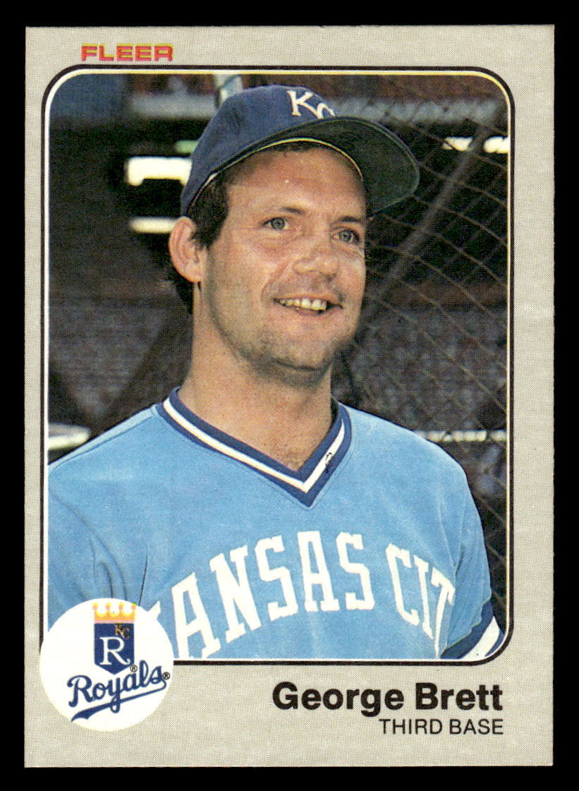 1983 Fleer #108 George Brett