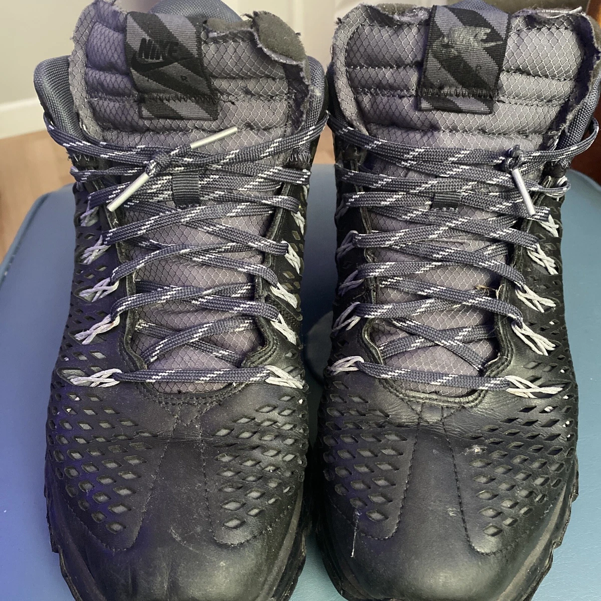 Air Max 360 Flyknit Boots Black Silver 3m Reflective Material eBay