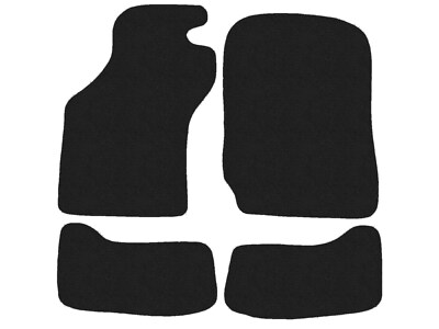 Anthrazit Fußmatten Velour für Mitsubishi Eclipse II 1995-1999 Autoteppiche, 14x
