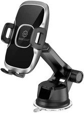 Phone Holder for Car,  Universal Dashboard Windshield Phone Car Suction Cup Moun