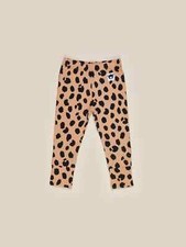 Huxbaby - Organic Animal Legging - Toast - Size 2